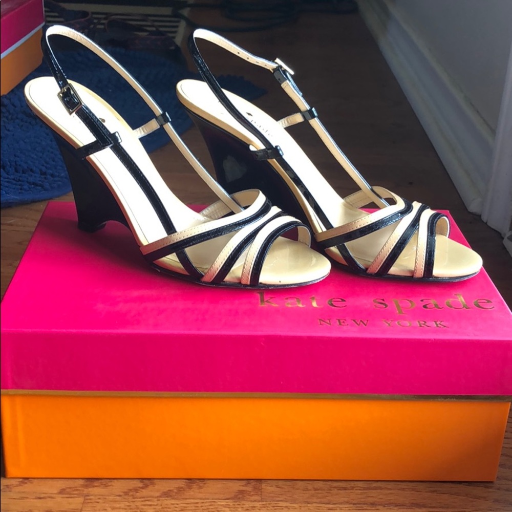 Kate Spade two tone heels